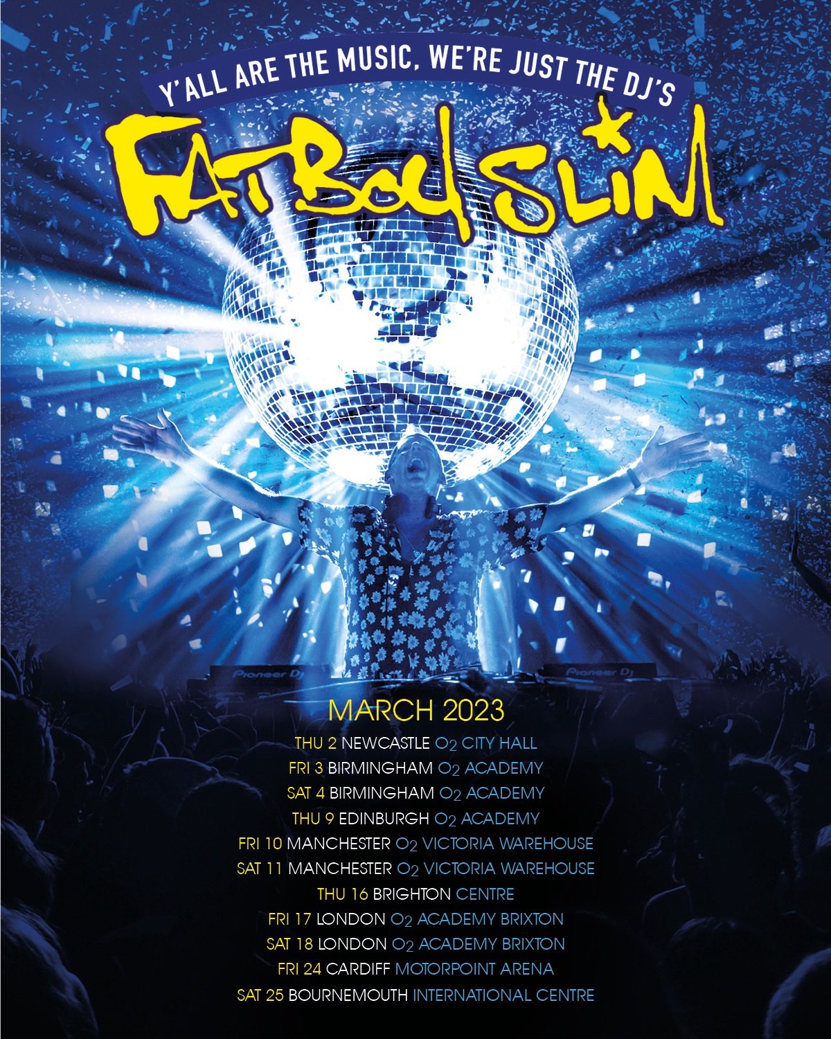 fatboy slim march tour