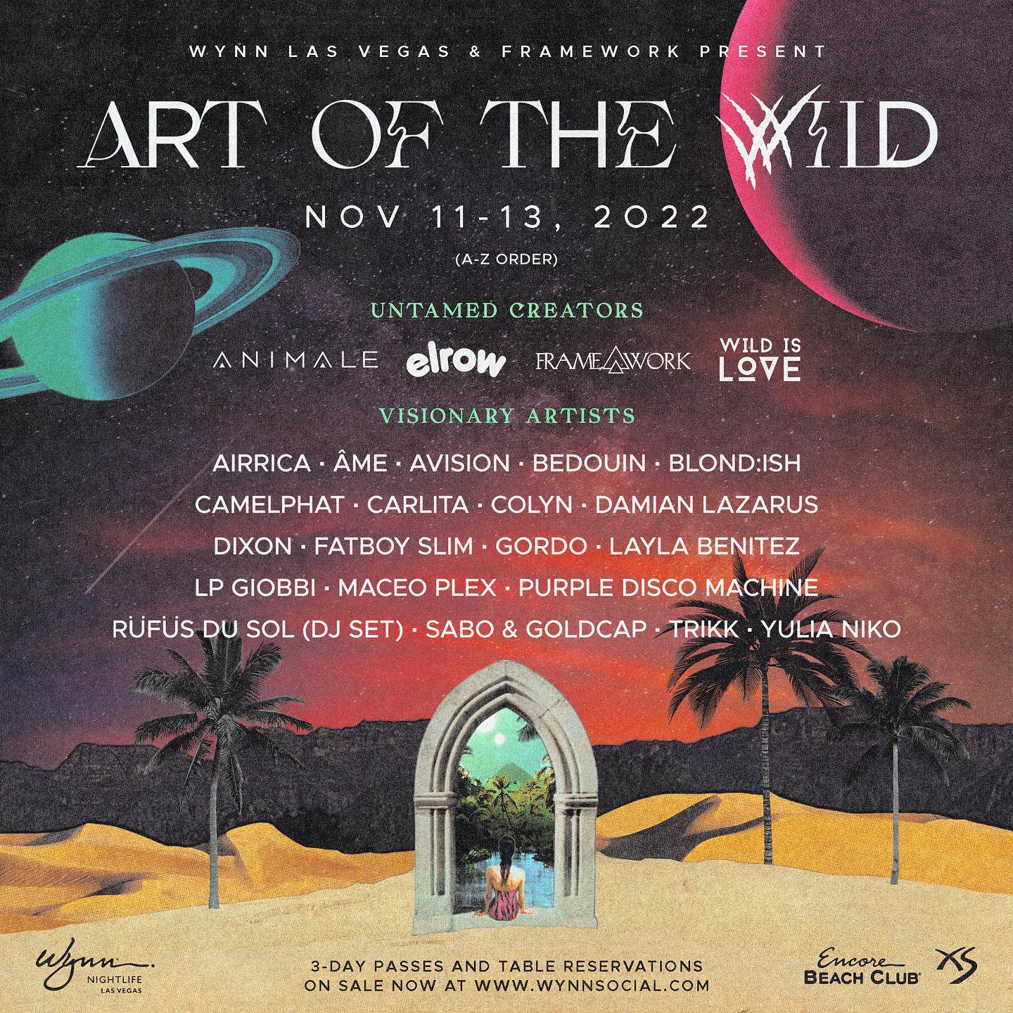 Gigs Image 1 for Art of the Wild, Las Vegas, US